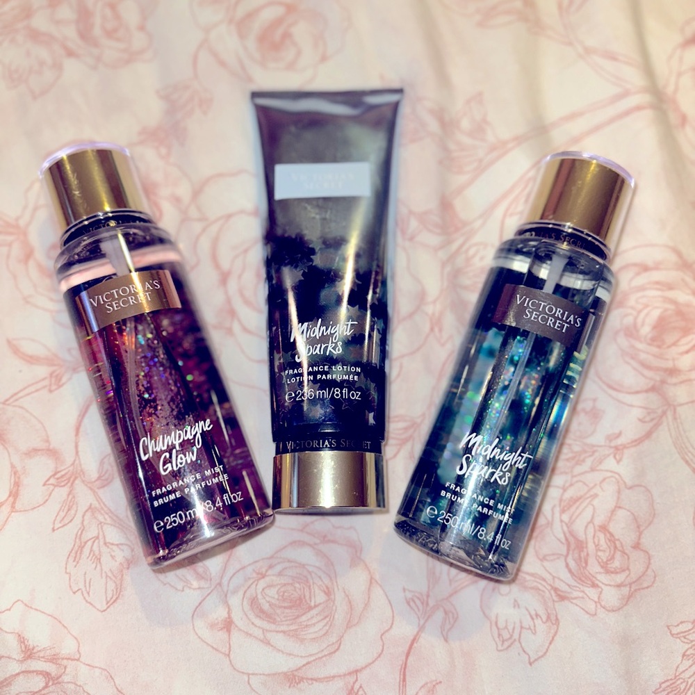 Victoria’s Secret CHAMPAGNE GLOW & MIDNIGHT SPARKS